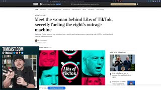 Taylor Lorenz DOXXES Libs of TikTok Leftist Media DEFENDS Doxxing Critic Of Far Left As Reporting [upl. by Otrebireh900]