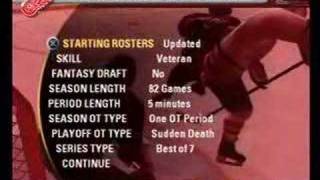 Gretzky NHL 2005 Playstation 2  Gameplay part 1 of 4 [upl. by Artined371]