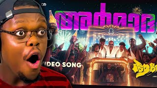 Aavesham  Armadham Song REACTION [upl. by Imefulo]