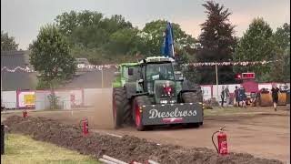 Fendt 930 trekkertrek broekland 12 ton finale [upl. by Johst]