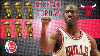 Michael Jordans legendary NBA Finals performances with the Bulls  NBA Highlights on ESPN [upl. by Neomah]