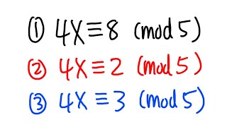 Solving congruences 3 introductory examples [upl. by Ecneitap374]