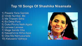 Shashika Nisansala Top 10 Songs Collection [upl. by Neik]