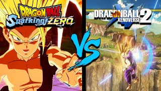 Sparking Zero VS Xenoverse 2  Ultimate Attack Comparison 2  Cell Saga [upl. by Ahsilav]