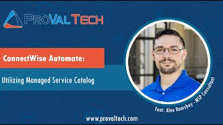 ConnectWise Automate Utilizing Managed Service Catalog [upl. by Einor]