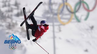 Chinas Eileen Gu stomps final slopestyle run to snatch silver  Winter Olympics 2022  NBC Sports [upl. by Adikram]