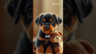 Rottweiler cute animals pets cachorro puppy funny petlover artificialintelligence adorable [upl. by Pavlov]