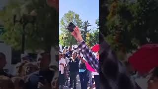 Parece AMLO pero no es el Alcalde del PRIAN en Arteaga Coahuila INSULTA a Manifestantes del Pueblo [upl. by Sirronal]