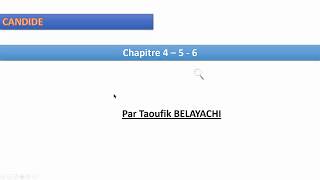 œuvre bac libre مشروح بالعربية Candide 4 à 6 arabe [upl. by Analem]