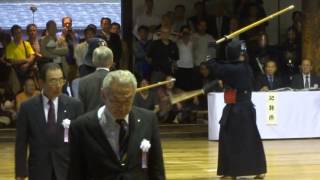 112th Kyoto Taikai tachiai Fujii sensei [upl. by Orimlede]