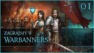 Zagrajmy w Warbanners  Taktyczna Turówka w świecie Fantasy 01  Kampania Rodericka  GAMEPLAY PL [upl. by Ys]