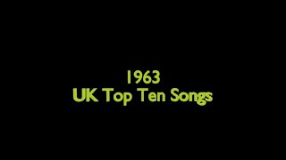 1963 UK Top Ten Songs [upl. by Queena79]