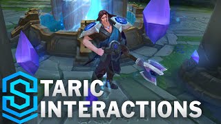 Taric the Shield of Valoran  Login Screen  League of Legends [upl. by Stacee]