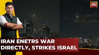 IsraelIran War Begins Iran Strikes Israel With 400 Missiles All Israelis In Bomb Shelters [upl. by Arrik535]