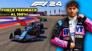 F1 24 MA HO IL FORCE FEEDBACK AL MASSIMO [upl. by Derby]