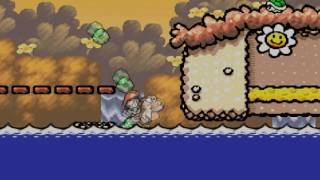 GBA  Yoshis Island SMA3 Part 8 Labyrinth of Dark Delight [upl. by Spenser]