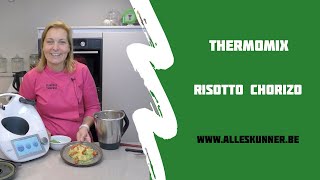 Thermomix risotto chorizo [upl. by Llerdnad]