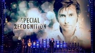 David Tennant  Special Recognition Award  National Television Awards 2015 [upl. by Flossi]