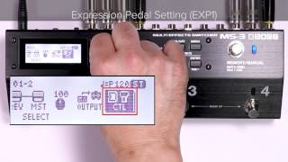 MS3 Quick Start Chapter8 Controlling WAH with the Expression Pedal FX1 [upl. by Pain]