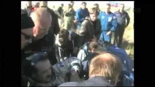 Chris Hadfield Returns to Earth [upl. by Dimphia263]