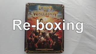 Reboxing Lords of Waterdeep amp The Scoundrels of Skullport Expansion [upl. by Daukas202]