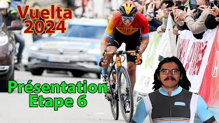 🚴‍♂️Vuelta 2024🇪🇸  Etape 6 Présentation Parcours Pronos Météo [upl. by Rakia700]