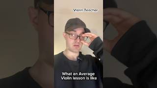 What an Average Violin Lesson looks like shorts [upl. by Hsakaa418]