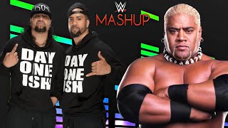 WWE Mashup  ALL IN THE FAMILY  The Usos and Rikishi Theme Song Mix [upl. by Thier]