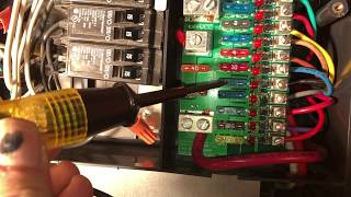 RV Converter WFCO 8955 DC Panel Troubleshooting [upl. by Aznerol]