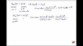 Ácidos y bases Reacción de neutralización valoración y pH [upl. by Doowyah445]