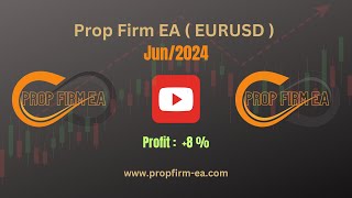 Prop Firm EA EURUSD Jun2024 [upl. by Ced222]