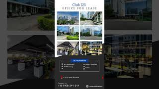 🌟 Prime Office Space Available for Lease 🌟 Elevate your business at Club 125 🏢 officeforlease [upl. by Eelarak]