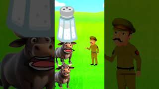 Police Ne bhoot ko pakad liya Hindi cartoon tools cartoon [upl. by Yma]