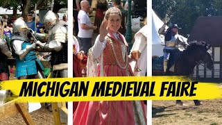 Michigan Medieval Faire 2022  Canterbury Village recap [upl. by Eisor884]