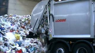 FAUN EASYPRESS Front Side Loader Waste collection vehicle [upl. by Jabe]