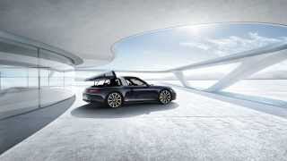 New Porsche 911 Targa  Roof System [upl. by Berstine728]