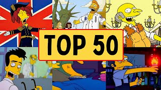 Top 50 Simpsons Songs [upl. by Dnumde]