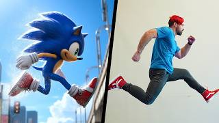 Stunts From SONIC Superstars IN REAL LIFE [upl. by Stagg213]