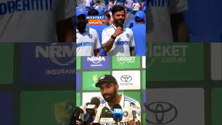 Bumrah press conference before bgt 🤗❤️ jaspritbumrah bordergavaskartrophy bgt shorts [upl. by Nauwtna572]