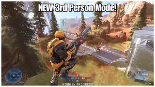 Halo Infinite  NEW Third Person Mode [upl. by Randee]