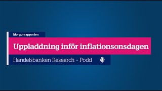 Uppladdning inför inflationsonsdagen [upl. by Oizirbaf]