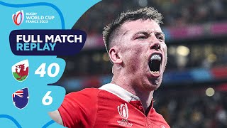 Wales blow away Australia  Wales v Australia  Rugby World Cup 2023 Full Match Replay [upl. by Nodnalb]