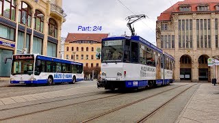 Görlitz and its tram  Germany March 2017  Part 24 [upl. by Nadnal]