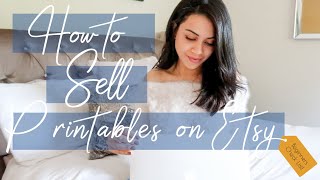 ETSY FOR BEGINNERS CHECKLIST  What You Need To Sell Printables On Etsy [upl. by Eki]