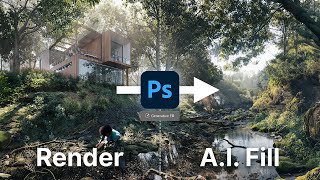 How To Use AI Photoshop Tool To Generate Photo Fills [upl. by Blanca204]