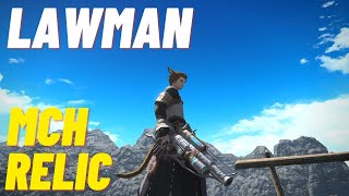 FFXIV Lawman Machinist Relic Weapon [upl. by Retrac242]