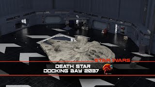 John Knolls digital recreation of the Death Star hangar remake [upl. by Rech330]