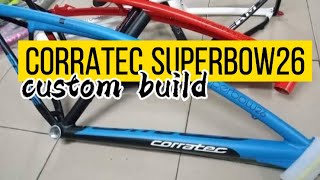 CORRATEC SUPERBOW26 CUSTOM BUILD  MTB  GRAVEL  TOURING SETUP [upl. by Ailices]