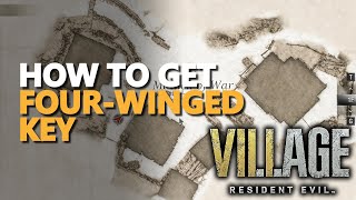 How to get FourWinged Key Resident Evil Village [upl. by Neeleuqcaj135]