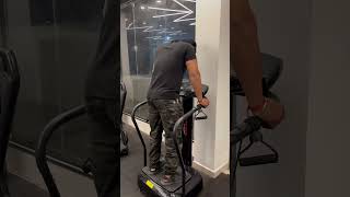 vibration machine feeling relax vlog minivlog motivation gymworkout exercisemotivation [upl. by Yanahc]